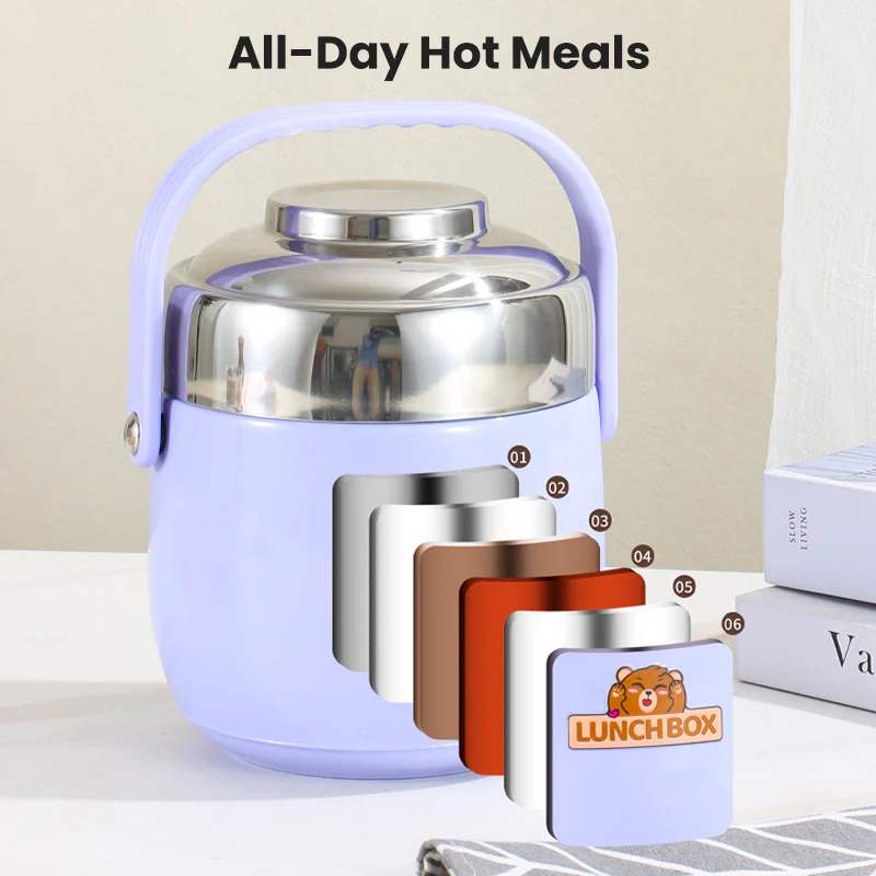 1.5L Stainless Steel Vacuum Insulated Food Jar - Image 4