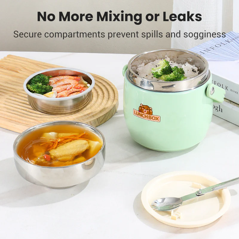 1.5L Stainless Steel Vacuum Insulated Food Jar - Image 6