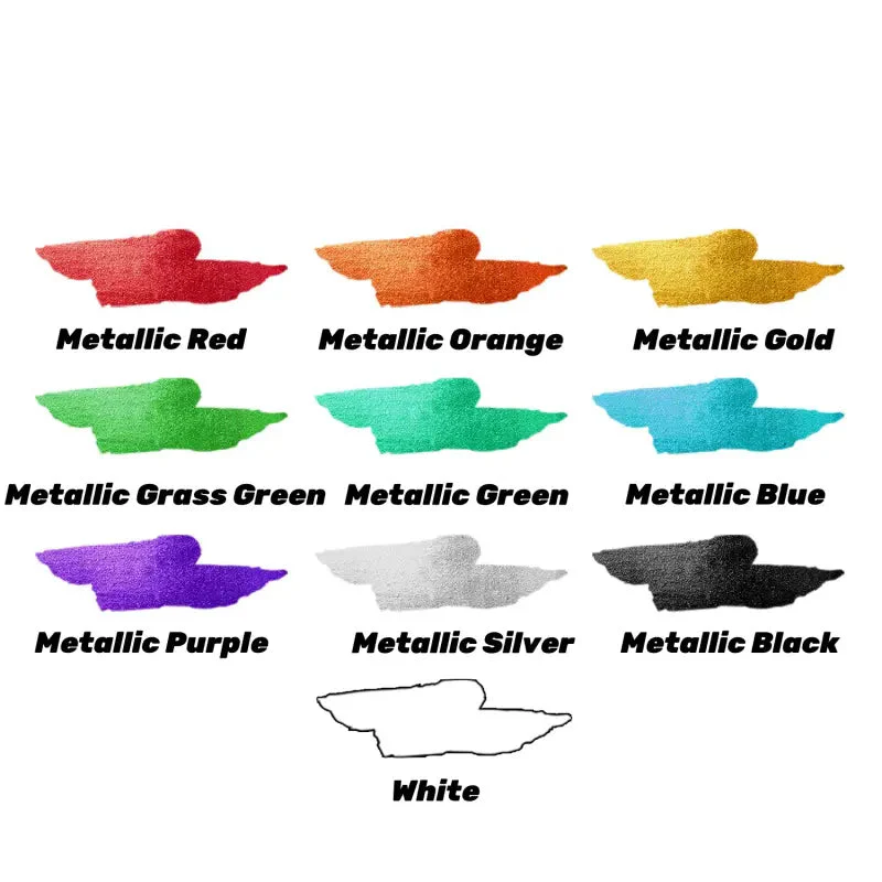 10-Color Temporary Tattoo Markers Set - Image 7