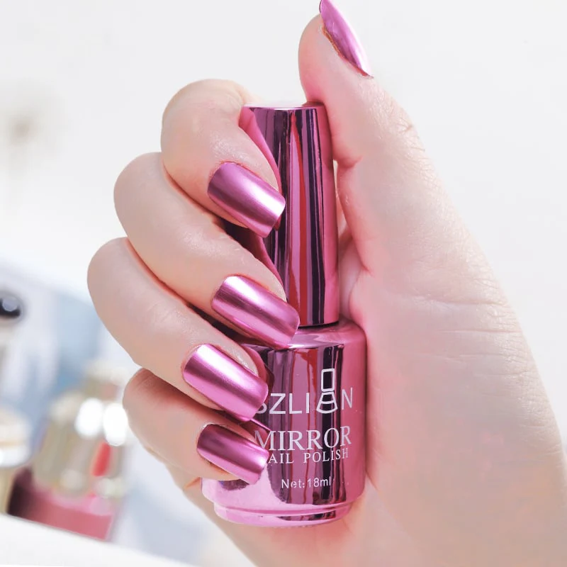 2023 Glamorous Metallic Mirror Nail Polish - Image 11