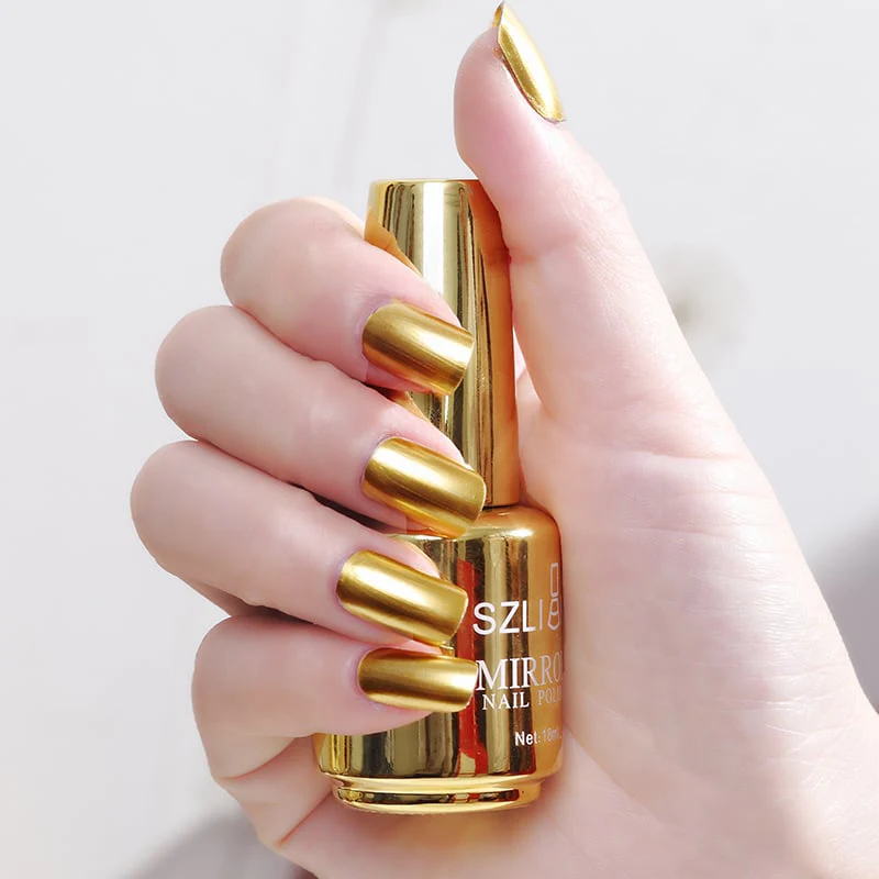 2023 Glamorous Metallic Mirror Nail Polish - Image 13