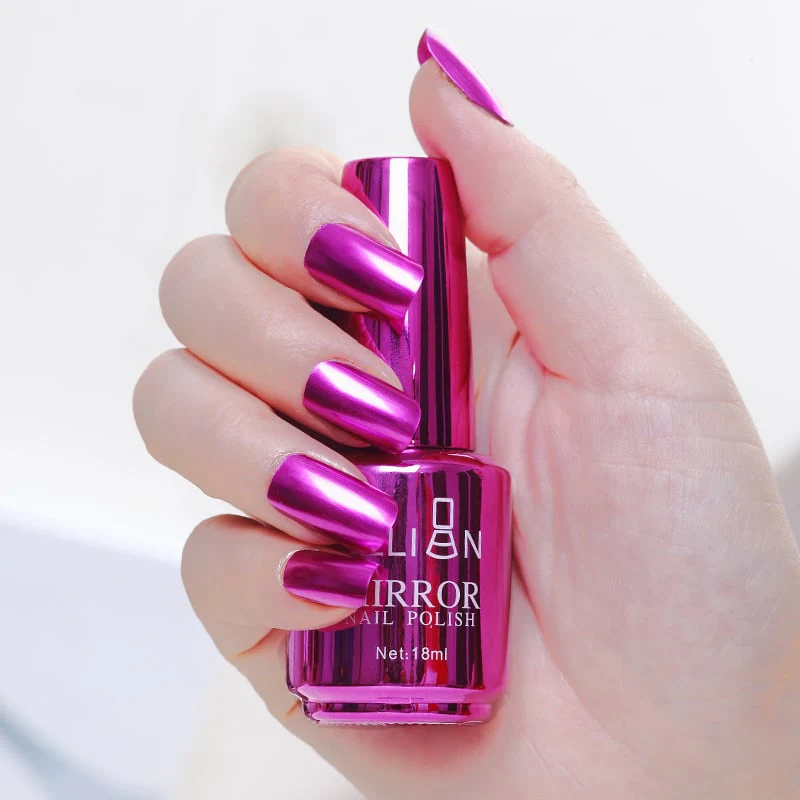 2023 Glamorous Metallic Mirror Nail Polish - Image 14