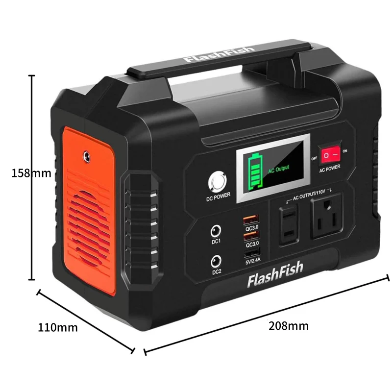⚡⚡200W Portable Power Station with Display - Image 11