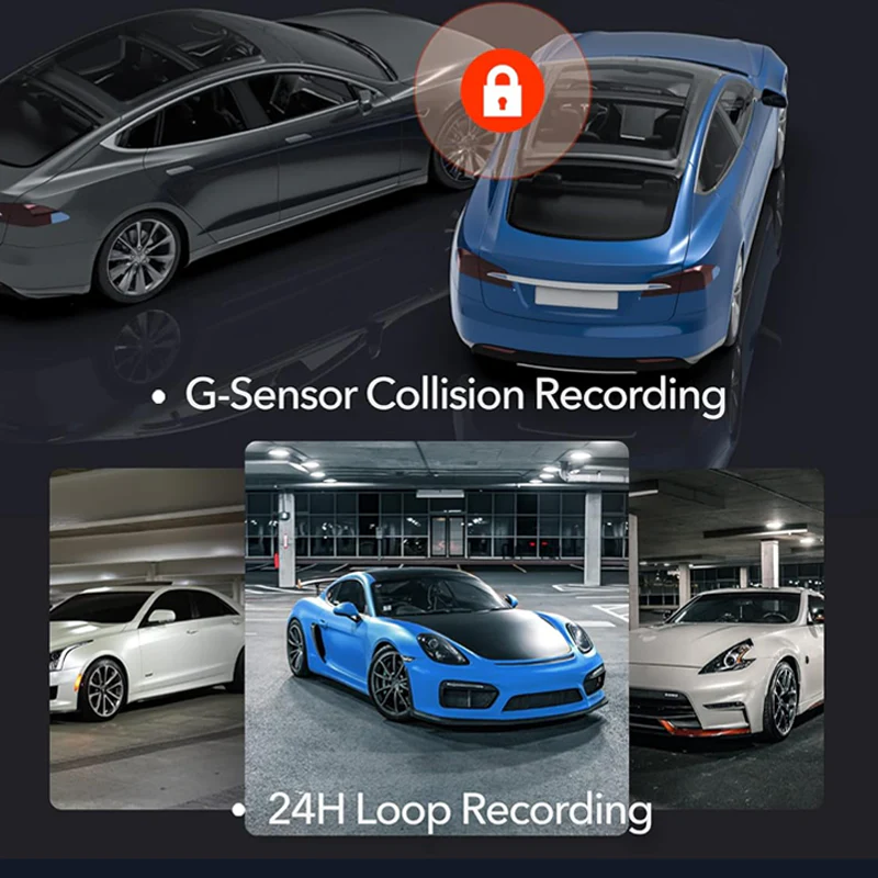 Dual Dash Cam for Cars with WiFi, GPS & Night Vision - Image 5