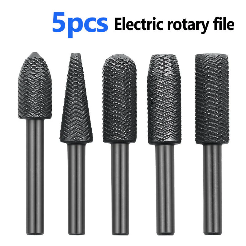 5-Piece Rotating Steel File Set - Image 6