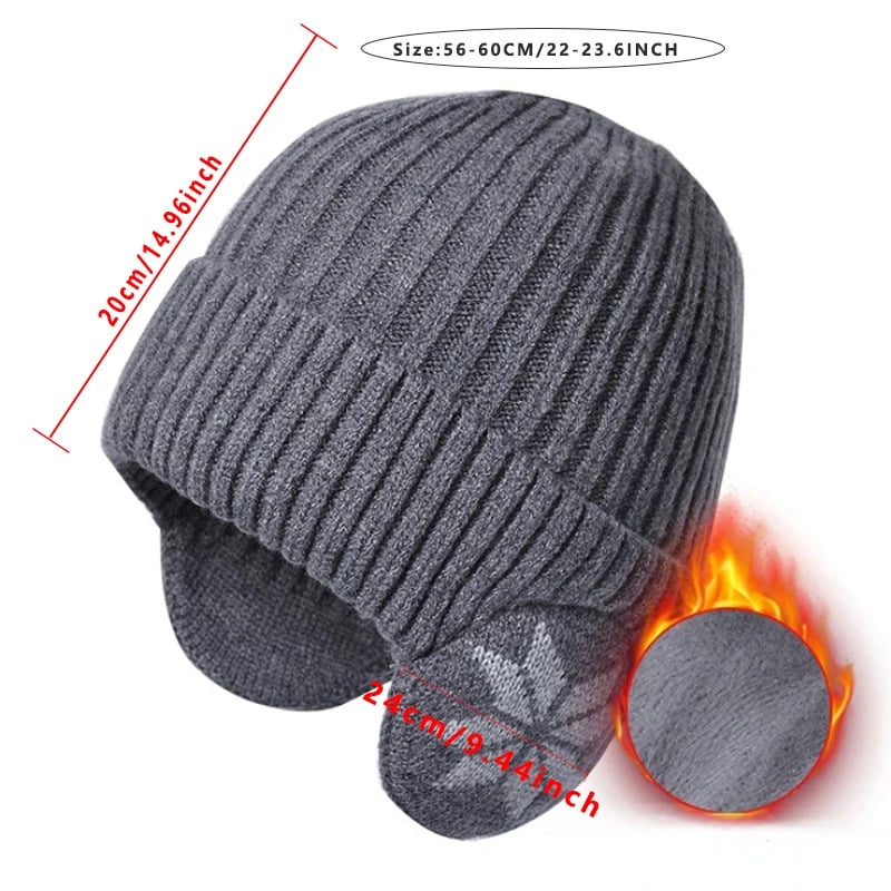 🎄Christmas Gift🎅 ❄Winter Beanie Hat Scarf Sets Warm Knit Hat😍 - Image 15
