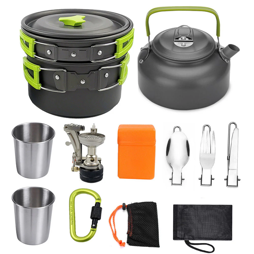 🔥Clearance Sale Limited Time Offe🔥Camping Cookware and Cutlery Set - Image 10