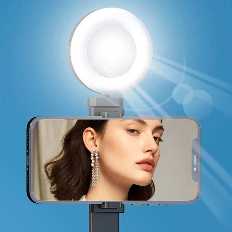 Aluminum Alloy 360-Degree Rotating Selfie Anti-Shake Tripod - Image 4
