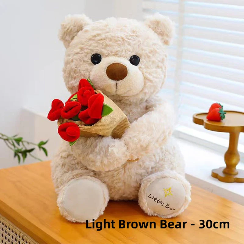 🔥 Hot Sale 50% OFF 💖Animal Bear Gift with Rose Flower Bouquet - Image 11
