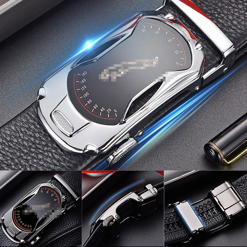 Automatic Buckle Fashion Business Belt - Image 7