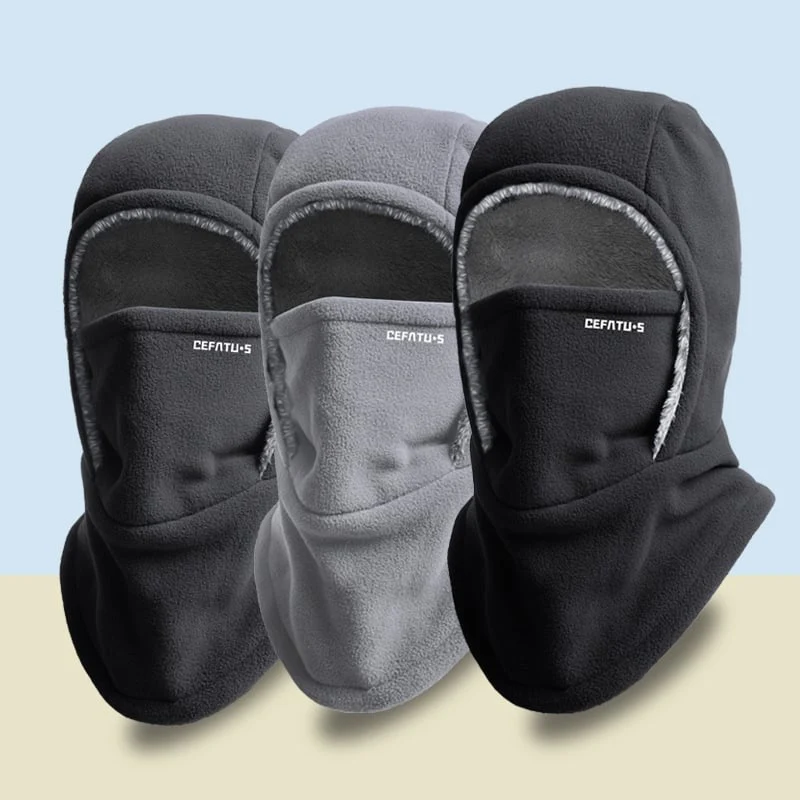 🔥Unisex Winter Warm Neck Mask Ear Protection One Piece Hat - Image 2