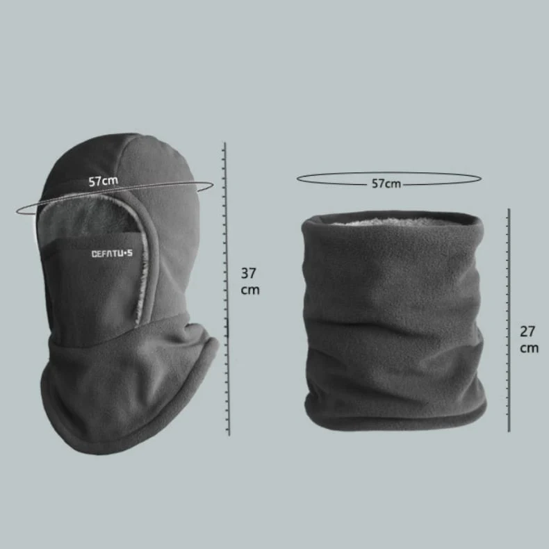 🔥Unisex Winter Warm Neck Mask Ear Protection One Piece Hat - Image 3