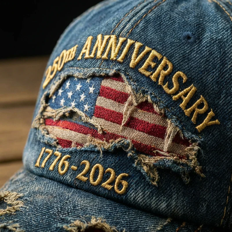 🎉2026 Hot Sale🔥250th Anniversary Distressed Baseball Cap - Image 7