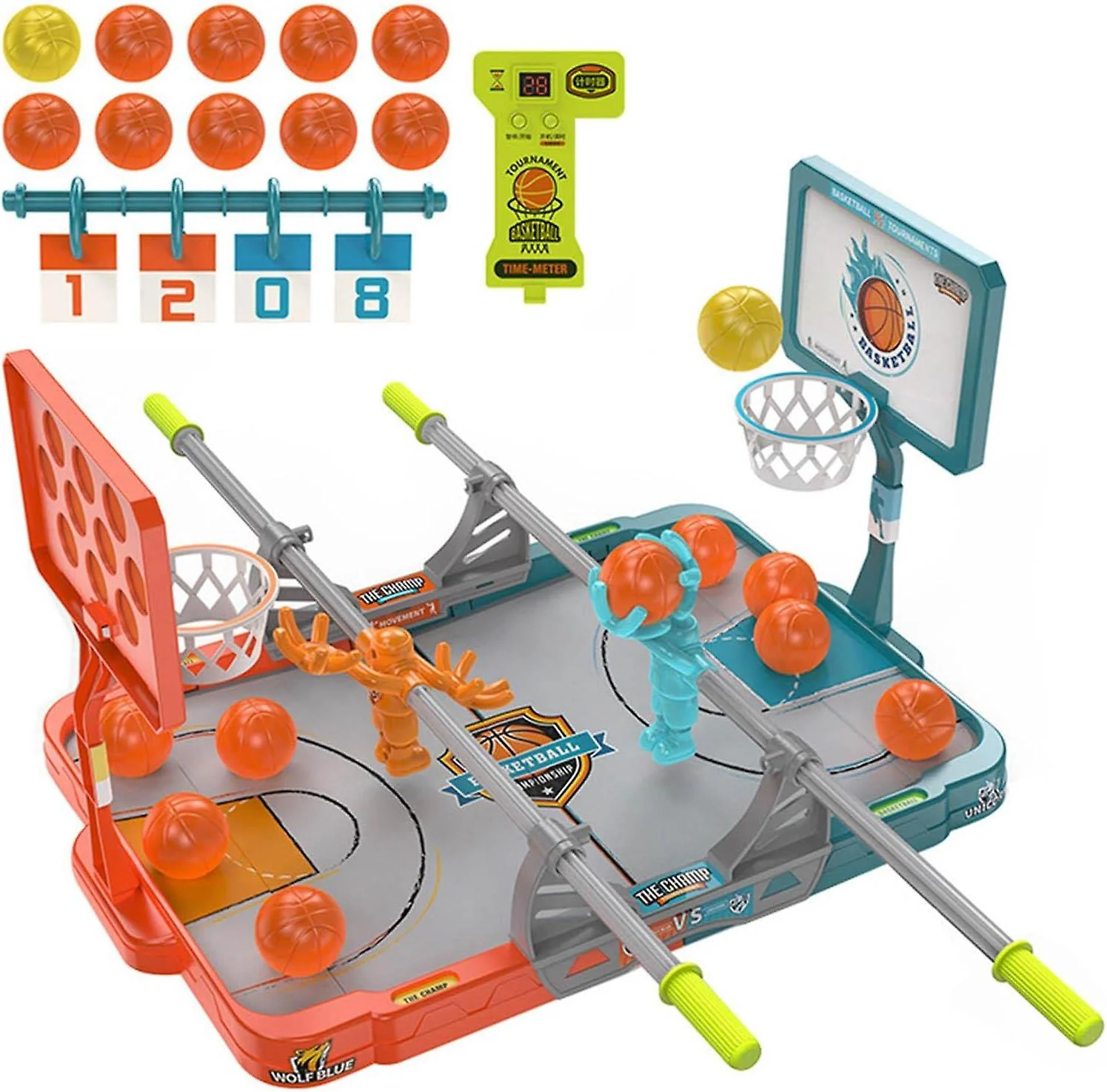 🔥New buy 2 get free shipping🔥Player Basketball Finger Shooting Game - Image 4