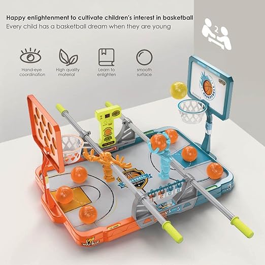 🔥New buy 2 get free shipping🔥Player Basketball Finger Shooting Game - Image 6