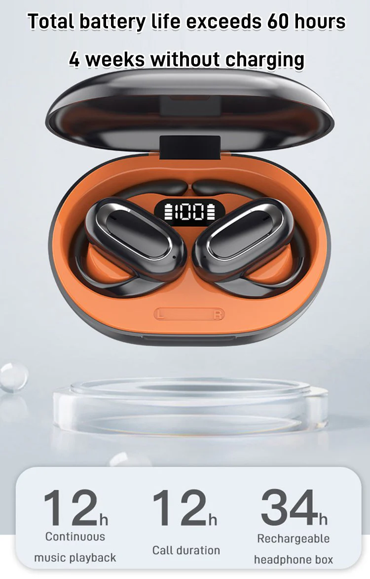 🔥3D Surround Open OWS Bluetooth Headphones - Image 2