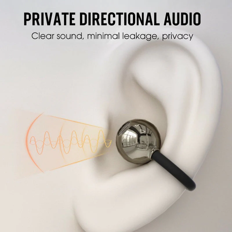 Bluetooth 6.0 Clip-On & In-Ear Wireless Earbuds - Image 6