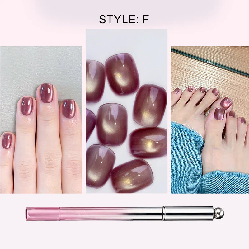 📢📢Buy 1 Get 1 Free!⏰All-in-One Cat Eye Nail Gel Pen – Get a hypnotic cat-eye effect in one stroke! Magnetic gel, lasting shine, salon magic at home. 🖤🌌 - Image 12