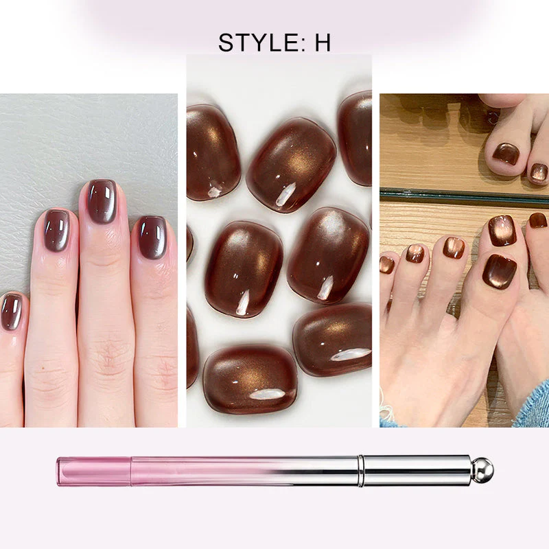 📢📢Buy 1 Get 1 Free!⏰All-in-One Cat Eye Nail Gel Pen – Get a hypnotic cat-eye effect in one stroke! Magnetic gel, lasting shine, salon magic at home. 🖤🌌 - Image 13