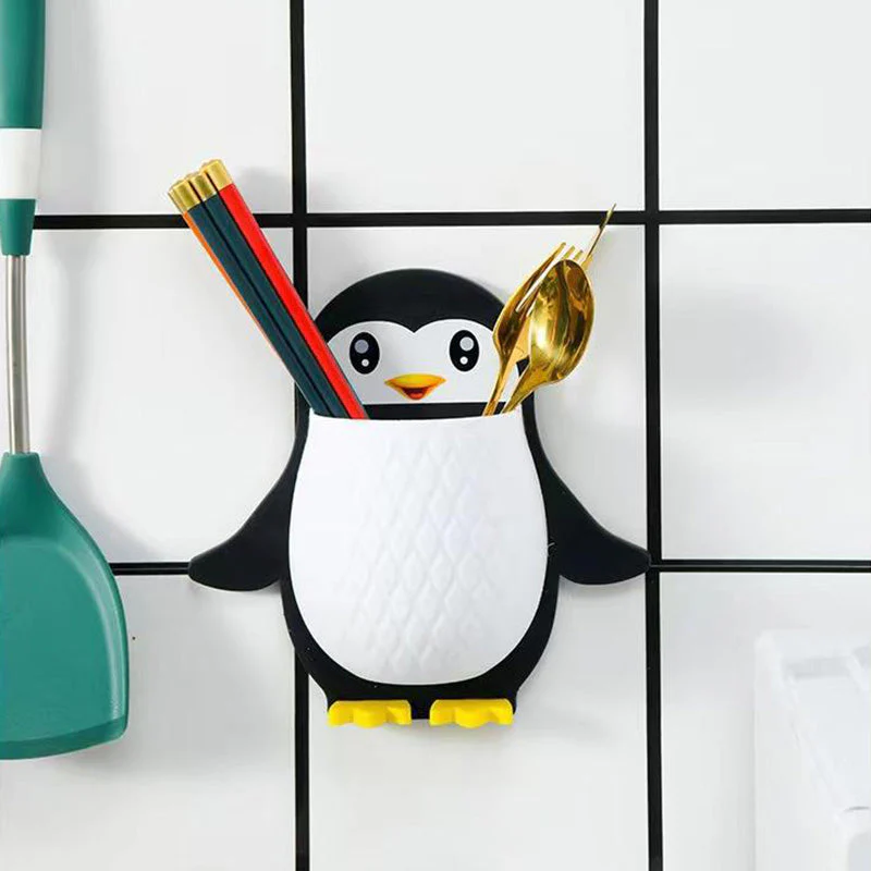 🔥New Year Special 49% OFF🔥Cute Penguin Wall-mounted Storage Box - Image 12