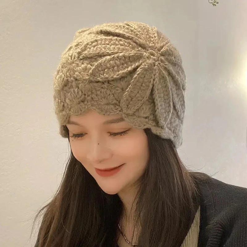 🔥New Year Special 49% OFF🔥Korean Style Retro Crochet Hat - Image 9