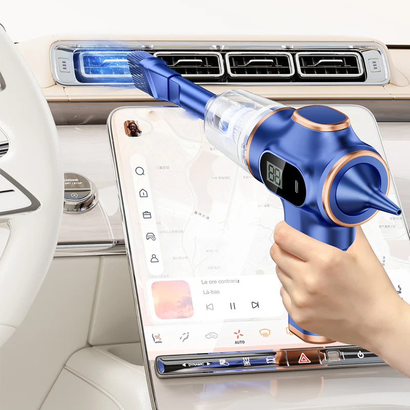 ✨ 4 in 1 High Power Cordless Car Vacuum Cleaner – Strong Suction, Long Battery Life & Versatile Attachments 🍃 - Image 5