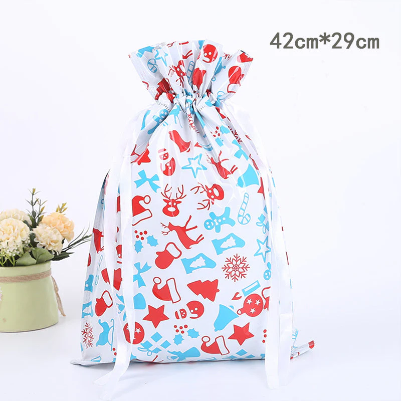 🎅Christmas Sales🎄Drawstring Christmas Gift Bags (Biodegradable) - Image 17