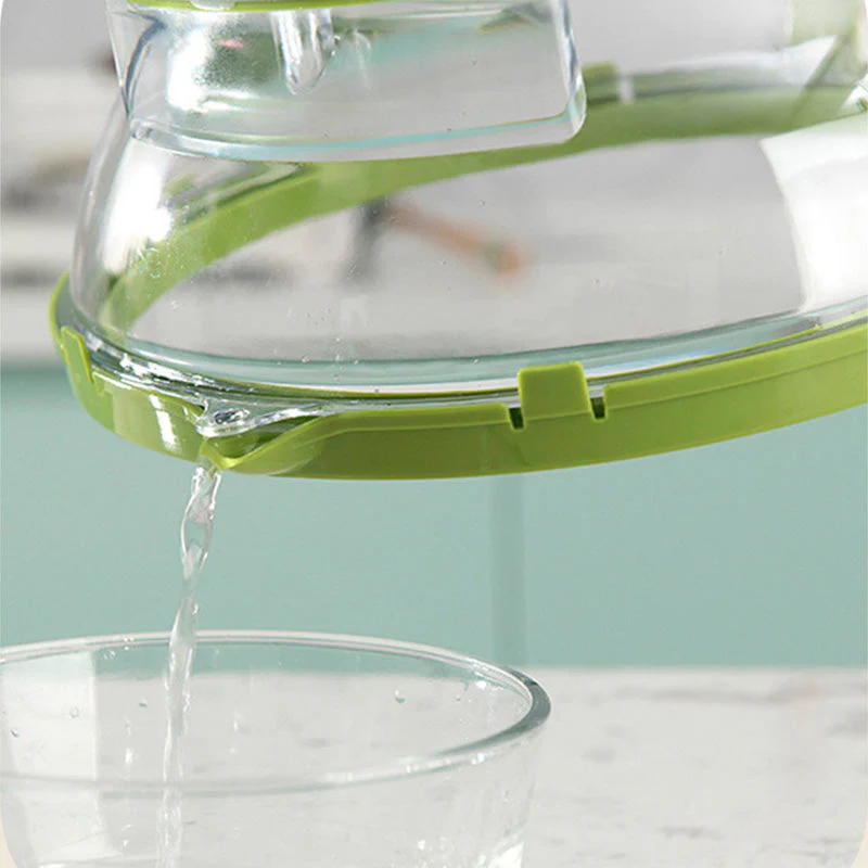 Clear Microwave Splatter Cover with Water Steamer and Handle - Image 4