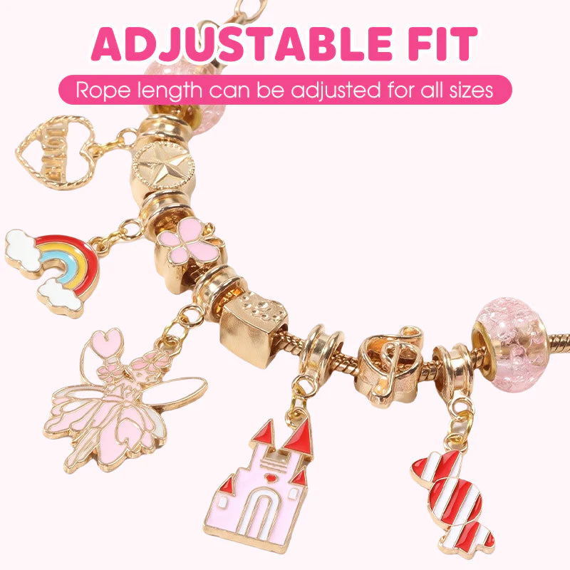 Creative Charm Bracelet Craft Kit for Kids - Image 2