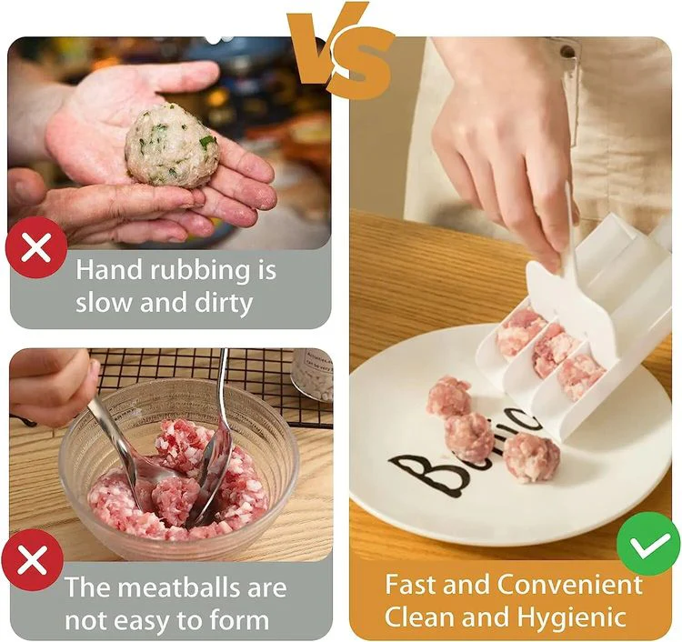 Creative Kitchen Triple Meatball Maker - Image 4