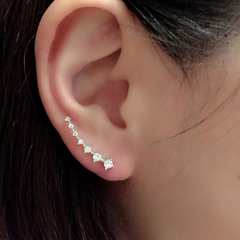 🌺Seven Star Diamond Stud Earrings🌺 - Image 5