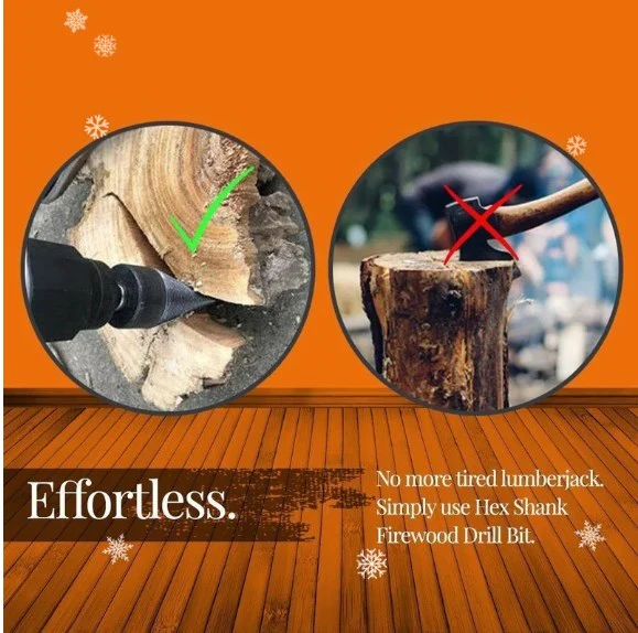 🔥🔥🔥Hex Shank Firewood Drill Bit - Image 4
