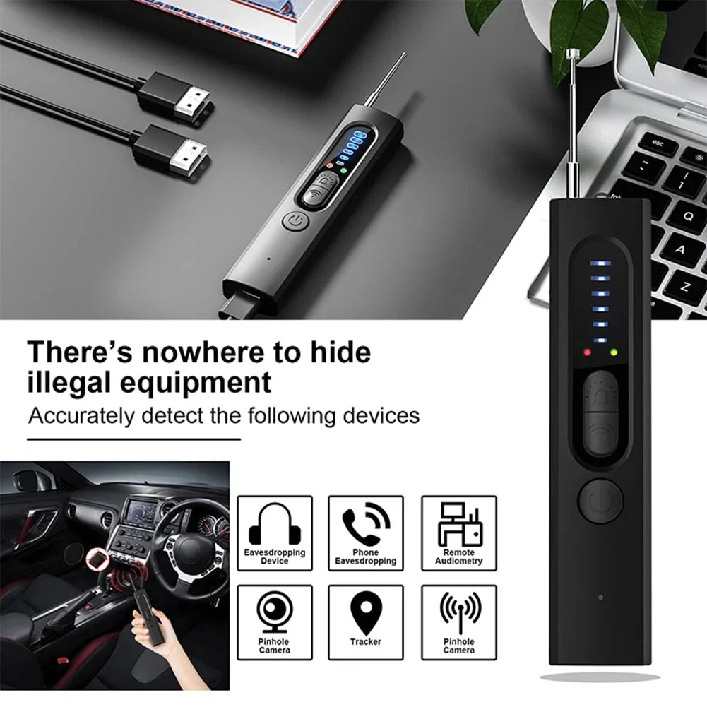 🕵️♂️ 50% OFF NOW! ✨ Shadow X Pro™ - Hidden Camera & GPS Detector with 5 Search Modes and LCD Screen for Personal Protection 📡🔒 - Image 5