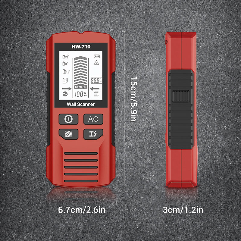 💯 Limited Time Half Price - 6-in-1 Multi-Function Handheld HD LCD Display Wall Metal Detector - Image 8