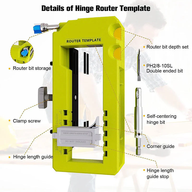 Door Hinge Jig Kit - Image 3