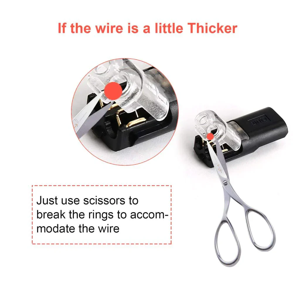 🏆Double-wire Plug-in Connector With Locking Buckle🔩🔒 - Image 4