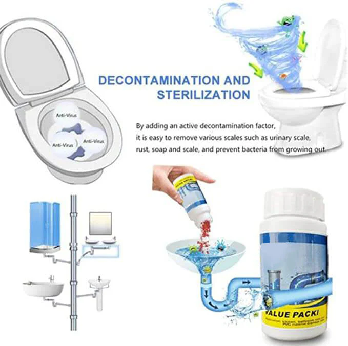 💫BUY 2 GET 1 FREE💫Powerful Sink and Drain Cleaner Pipe Dredging Agent - Image 6