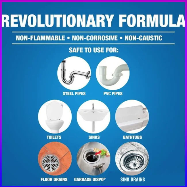 💫BUY 2 GET 1 FREE💫Powerful Sink and Drain Cleaner Pipe Dredging Agent - Image 8