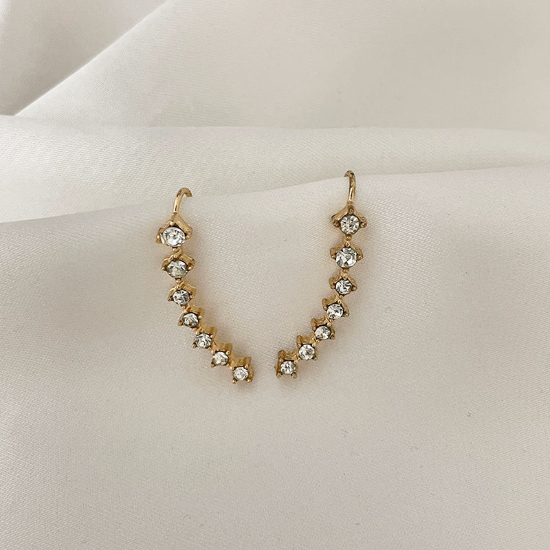 Ear Stud with Seven Stars and Diamonds - Image 17
