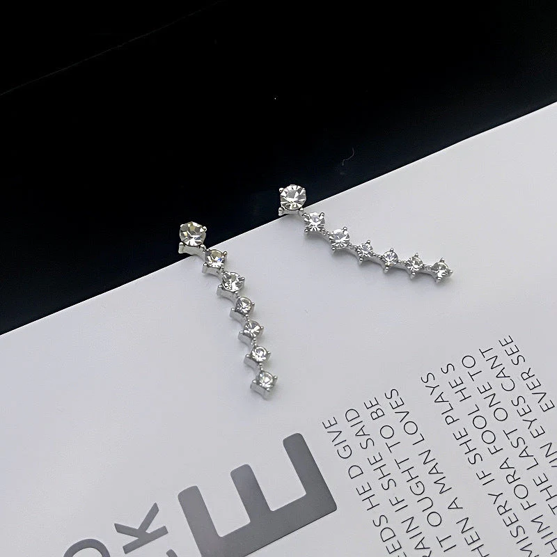 Ear Stud with Seven Stars and Diamonds - Image 18