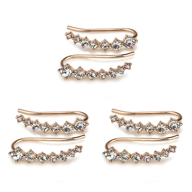 Ear Stud with Seven Stars and Diamonds - Image 24