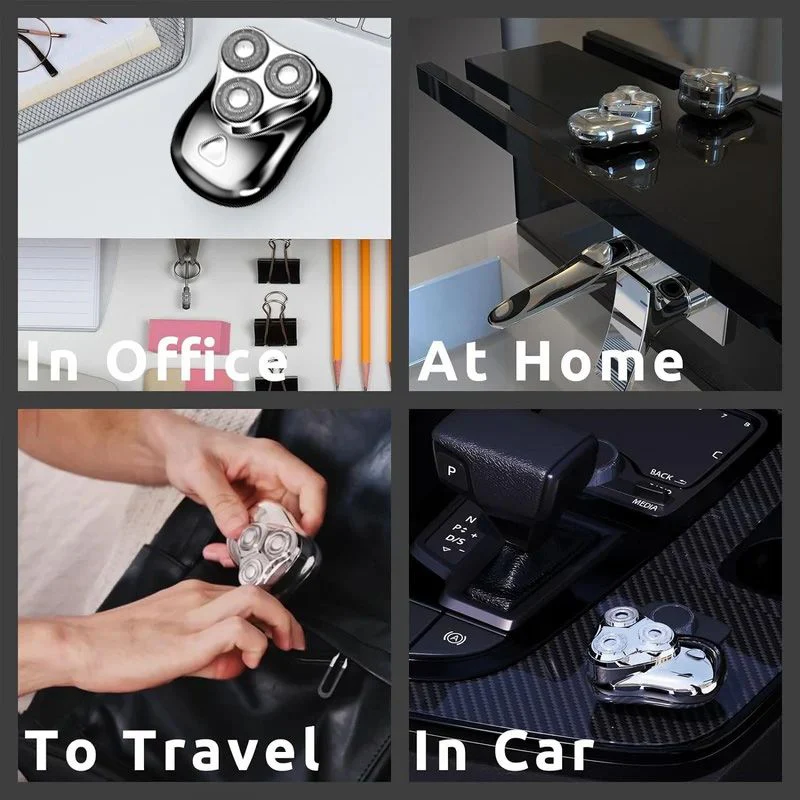Super Rotating Three Blade Electric Mini Shaver - Image 10