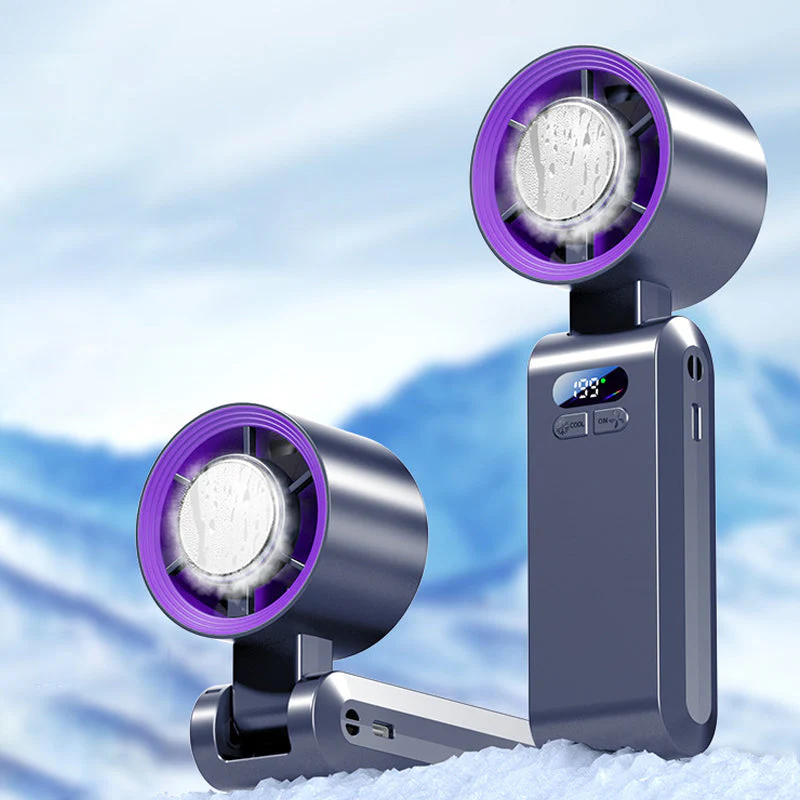 🌬️40% OFF!🧊Handheld Portable Fan with Ice Cooler - Image 10