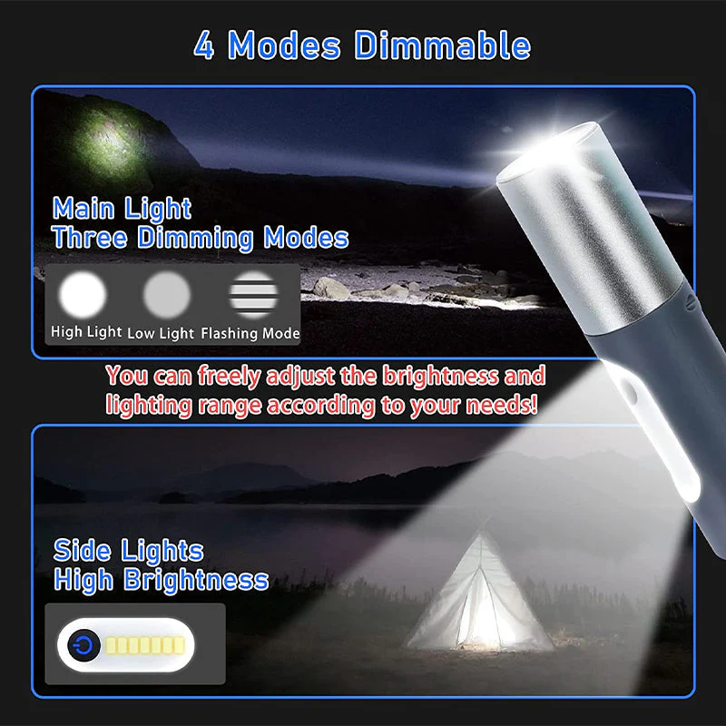 🎁Hot Sale 49% OFF⏳LED Rechargeable Flashlights - Image 3