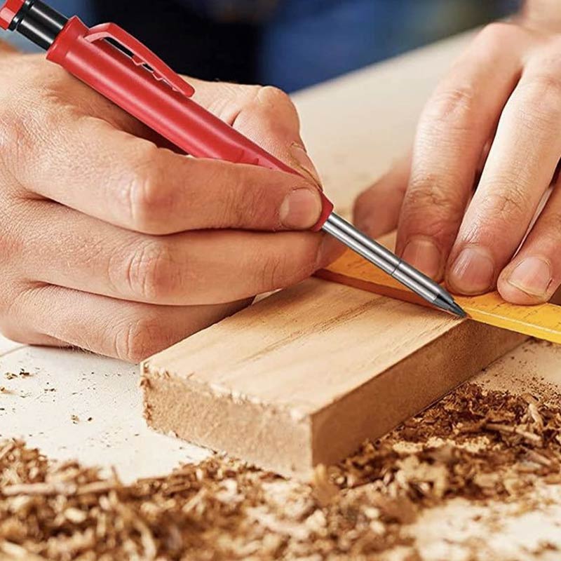 Multifunctional Quick-Drying Carpenter Pencil with Sharpener - Image 2