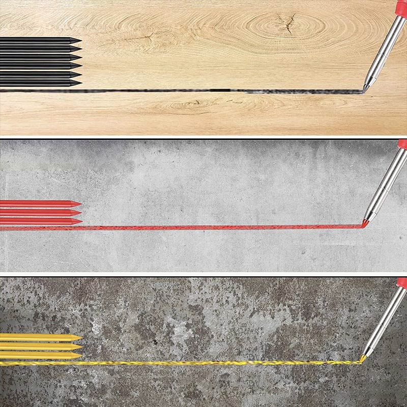 Multifunctional Quick-Drying Carpenter Pencil with Sharpener - Image 4