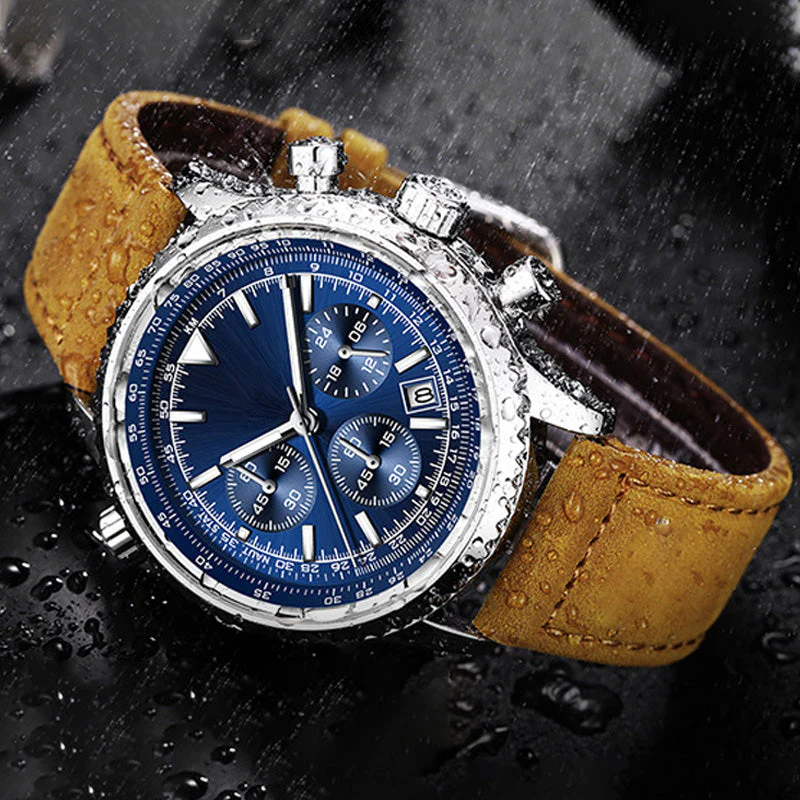 🔥(Best seller) Men's Multifunction Chronograph Waterproof Date Analog Quartz Watch - Image 7