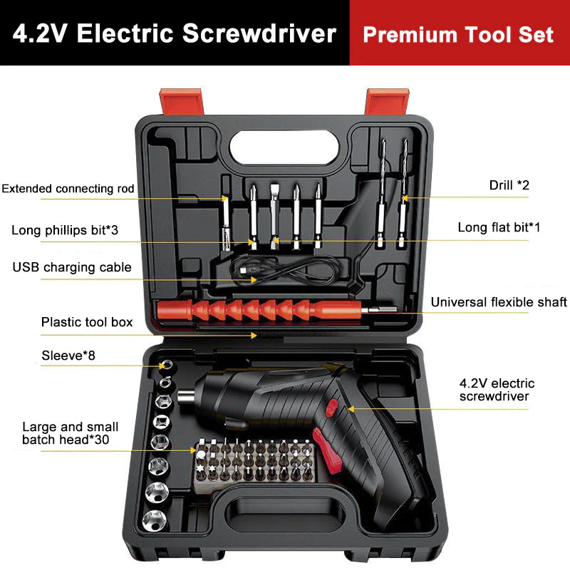 German Multifunctional And Powerful Electric Screwdriver - Image 9