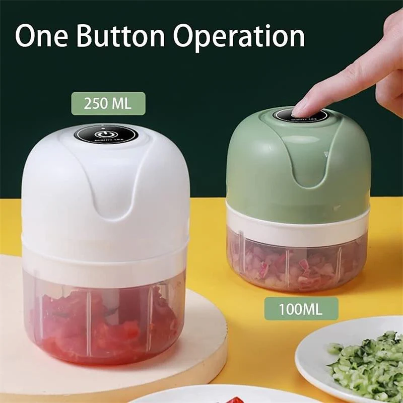 🎅Christmas promotion 40% off🎊USB Rechargeable Electric Garlic Grinder - Image 5