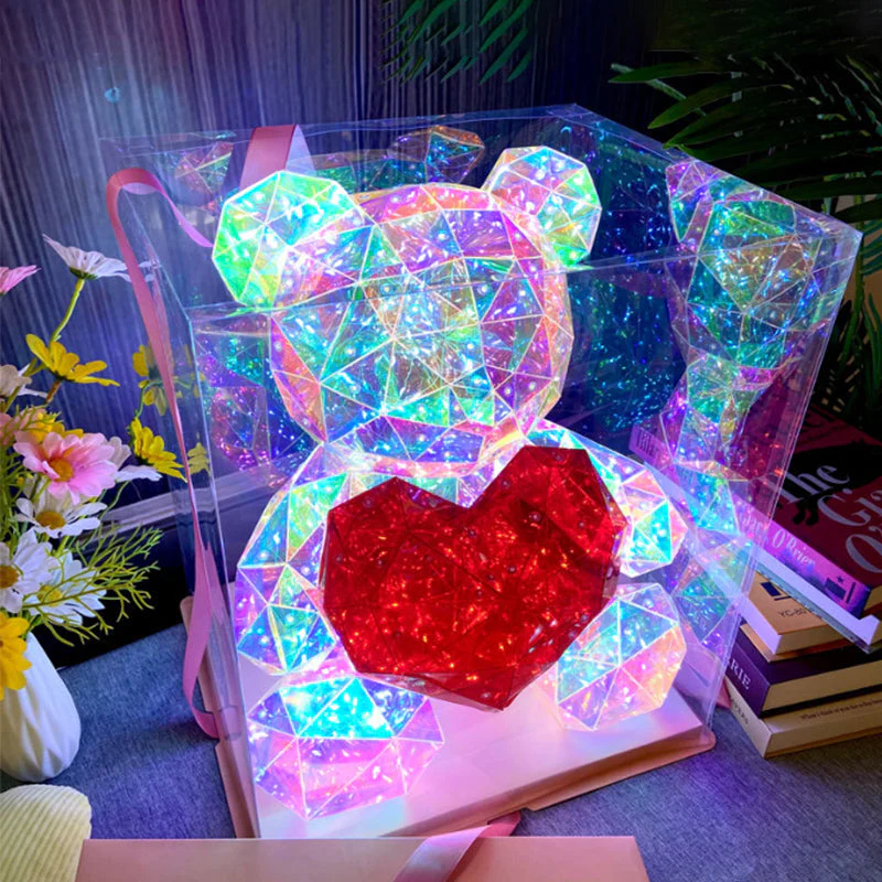 💕Valentine's Day Special - 60% OFF🎁 Colorful Glowing Bear - Image 3